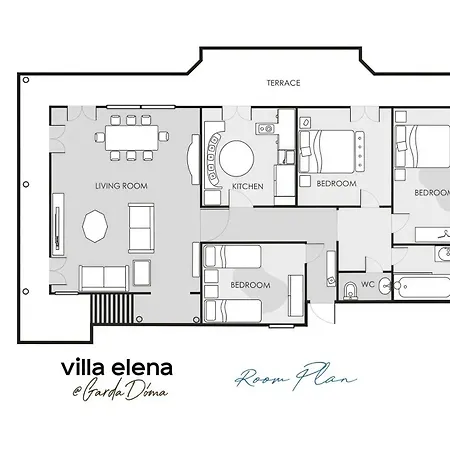 Apartman Lakefront Elena By Gardadoma *